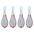 thumbnail image 1 of ACDANC Spoons Non-Toxic Safe Design Soup Spoons Elegant Ceramic Material Small Spoons Steel5, 1 of 2