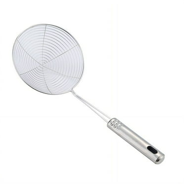 ACDANC Spoons Rounded Edges Ladle Spoon Heavy-Duty Stainless Steel Cooking Spoon Style 2