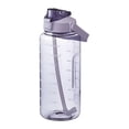 thumbnail image 1 of ACDANC Sports Water Bottle with Straw 64Oz Bike Water Bottles Reusable Water Jug BPA-Free Wide Mouth Water Bottle with Handle for Fitness Outdoor Hiking Camping Dishwasher Safe Purple, 1 of 6