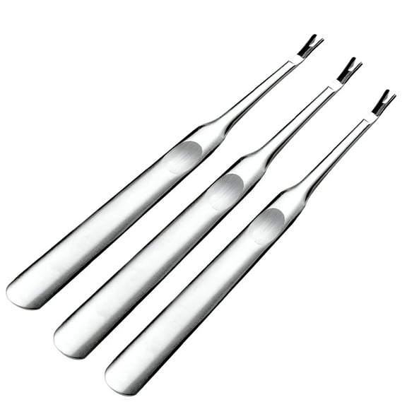 ACDANC Stainless Steel Cuticle Pusher Trimmer Remover Pedicure Manicure Tools