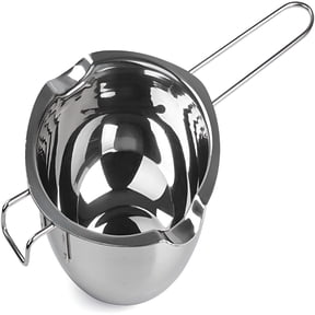 ACDANC Stainless Steel Double Boiler Pot for Melting Chocolate,Candy and Candle Making(18/8 Steel,2 Cup Capacity,480Ml)