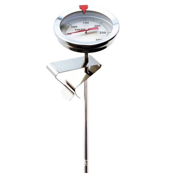 ACDANC Stainless Steel Frying Pan Thermometer Sugar Oil Thermometer With Fixed Clip