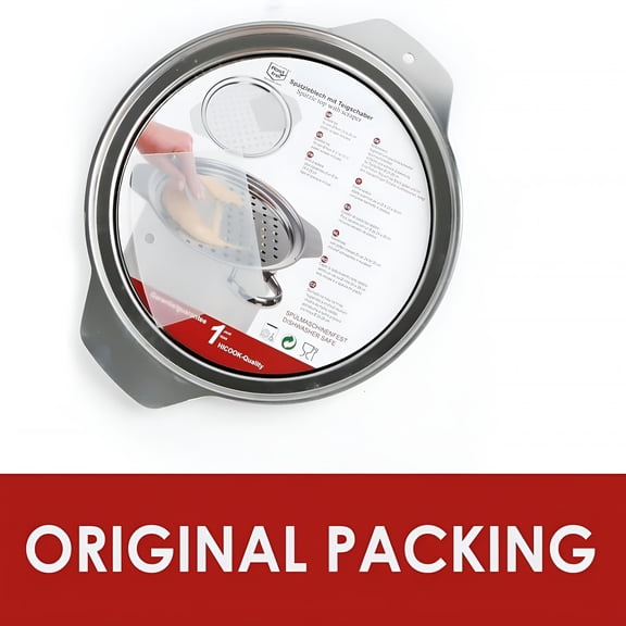 ACDANC Stainless Steel Spaetzle Maker Lid with Scraper Traditional German Egg Noodle Maker Pan Pot Spaghetti Strainer