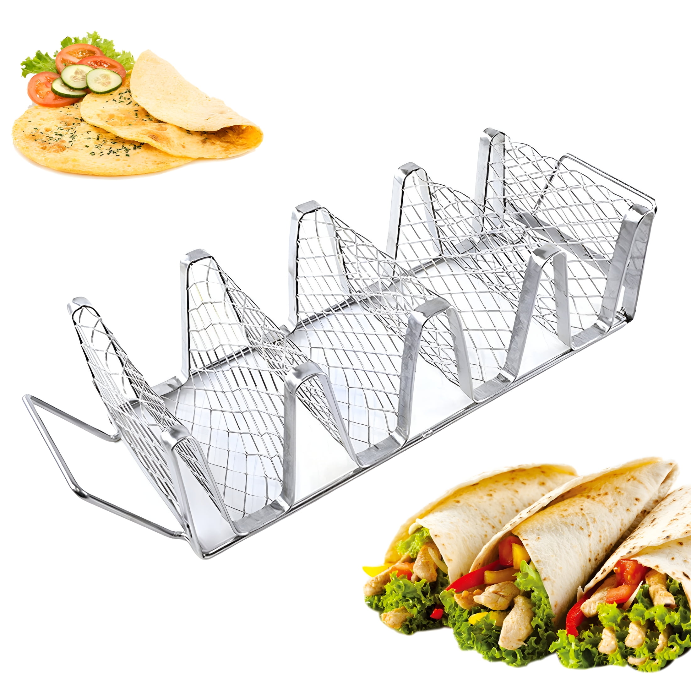 ACDANC Stainless Steel Taco Holders Taco Shell Holder Stand for Oven ...