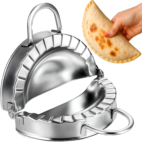 ACDANC Stainless Steel Tortilla Sealer - Tortilla Crimper Maker Press for Tacos,Burritos,Quesadillas,Dumplings,Pasties,Sandwich