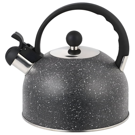 ACDANC Stainless Steel Whistling Tea Kettle with Anti-Hot Handle Stainless Steel Tea Kettle,2.5L Capacity