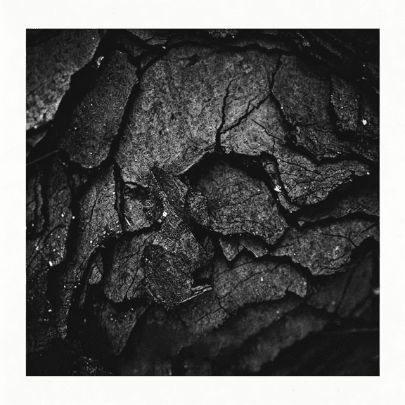 ACDANC Static Cling Aquarium Background Fish Sticker Decal Black Self Adhesive Pvc Waterproof Underwater Natural Rocky Texture Decorative Terrarium Background Poster