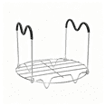 ACDANC Steamer Rack Trivet with Heat Resistant Silicone Handles ...