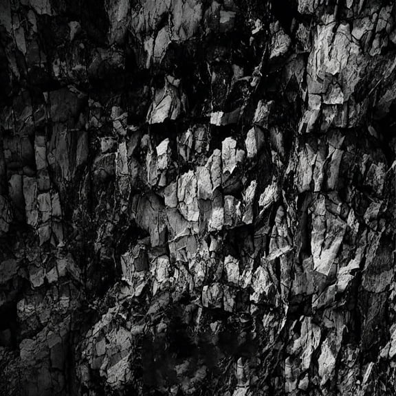 ACDANC Stone Aquarium Background Black Fish Poster Self Adhesive Pvc Plastic Waterproof Underwater Rock Texture Terrarium Backdrop Decal Background Fish Tank Background