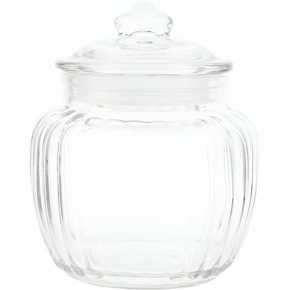 ACDANC Storage Tank Candy Jar Glass with Lid Cereal Containers Coffee Canister Pickle Kitchen Seal Large Jars