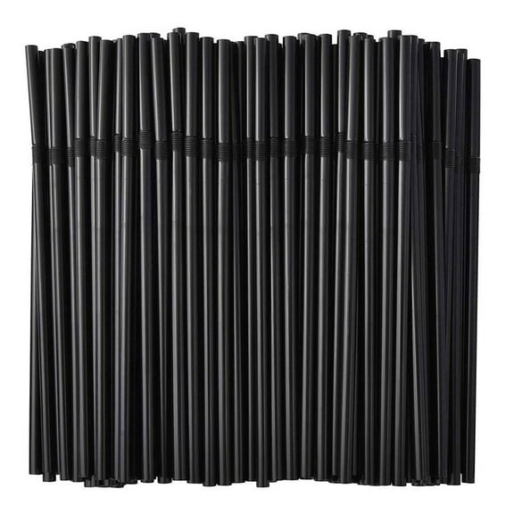 ACDANC Straws,Disposable Convenience Smoothie Straws,Great for Travel Plastic Straws