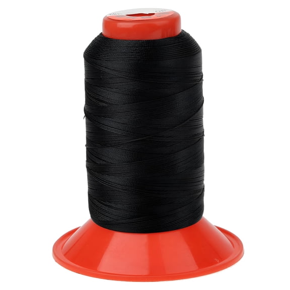 ACDANC Strong Black Nylon Sewing Thread for Outdoor,Leather,Bags,Shoes,Canvas,Upholstery and Sewing Machine Hand Stitching