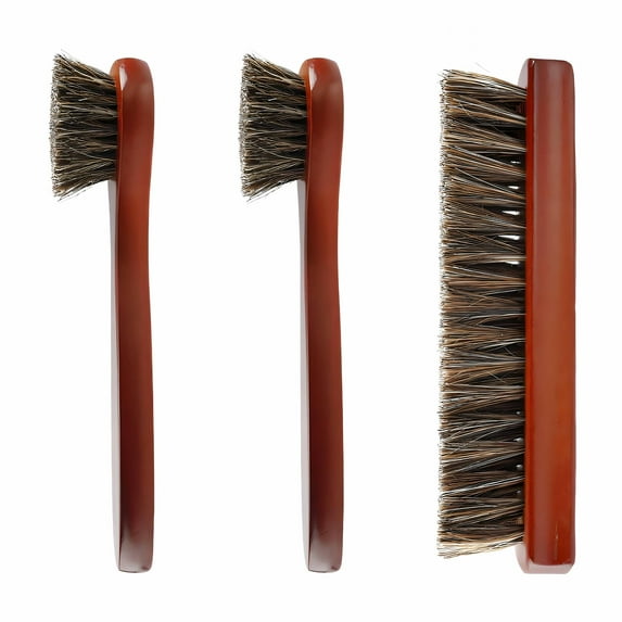 ACDANC Suede Brush,Ergonomic Cleaning Brush,Long Bristles Horse Brush for Effective Shoe Polishing Set9