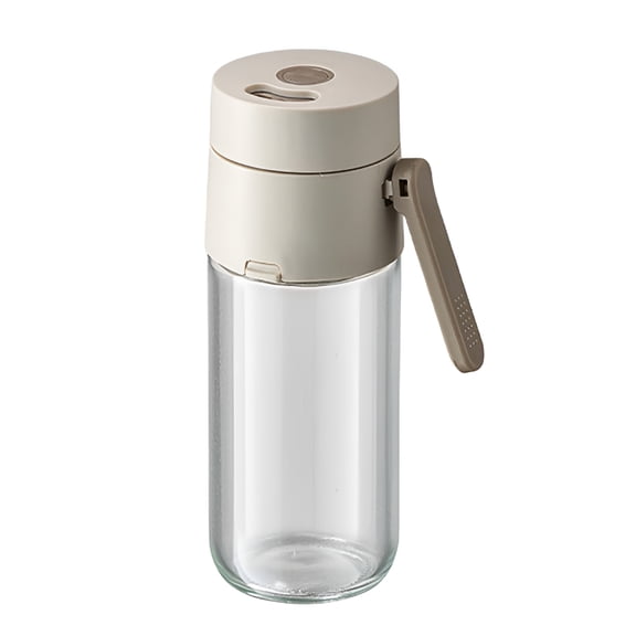 ACDANC Sugar Dispenser with Pour Spout Weighted Pourer Clear Sugar Shaker Dispenser Sugar Container Glass Jar Coffee Bar Accessories and Organizer Accessories for Creamer,Tea and Baking(250ml)