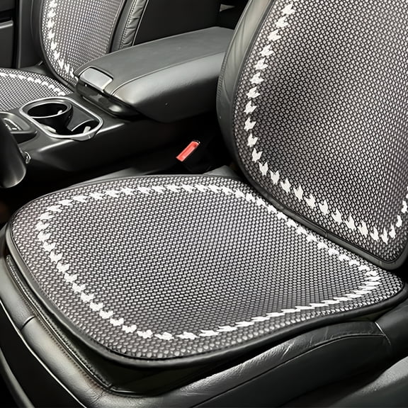 ACDANC Summer Ventilated Car Seat Cover, Breathable Cooling Car Seat Cushion, Anti-Slip Car Seat Protector Fit for Car Truck SUV Van Car Interior Accessories (18.5x18.5in)