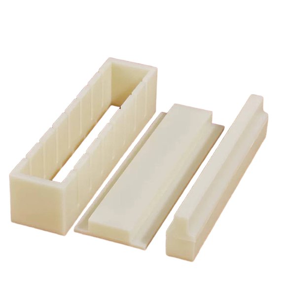 ACDANC Sushi Making Kit, Rectangular Mold and Plastic Tools for Nori Wraps, Mini Bites Maker for Home Kitchen, Party
