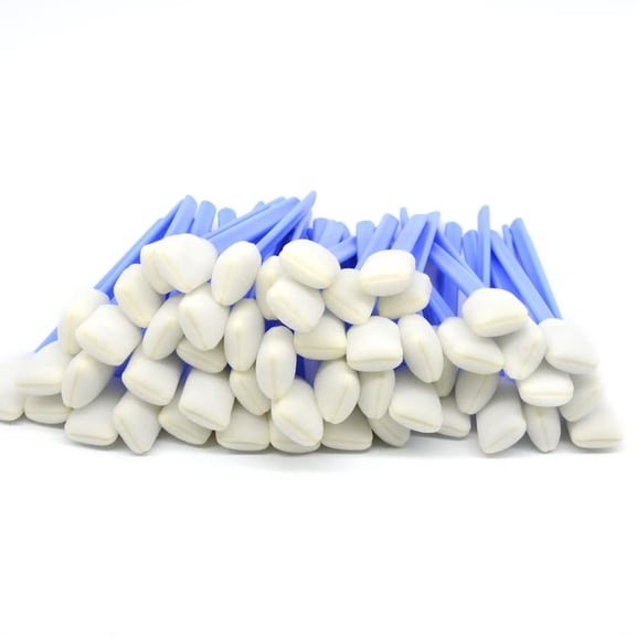 ACDANC Tape Head Cleaning Swabs, Optical Lens, Sewing Machine Cleaning SwabsLint Free Foam Printer Swabs,50 Per Pack Lint-Free Foam Swabs