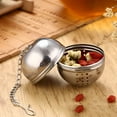 thumbnail image 1 of ACDANC Tea Infusers for Loose Tea,Extra Fine Mesh Stainless Steel Tea Strainers,Loose Leaf Tea Steeper Tea Ball Tea Diffuser Tea Holder with Extended Chain Hook and Drip Tray, 1 of 7