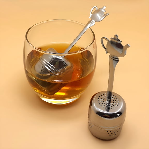 ACDANC Tea Strainer,Long Handle,Multi Purpose,Tea Accessories Reusable Portable Tea Infuser for Loose Tea Spices Seasonings Cup and Teapot Kitchen