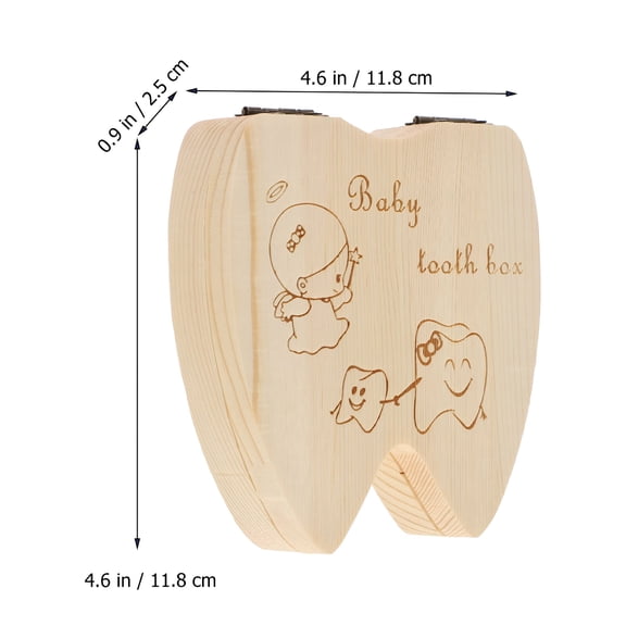 ACDANC Tooth Holder for Kids Keepsake Tooth Box Toddler Memory Box