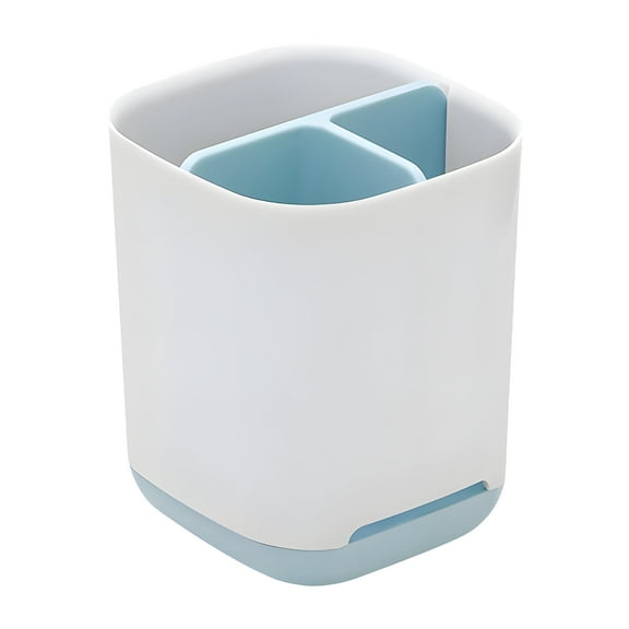 ACDANC Toothbrush Holders,Deepening Capacity Tooth Brush Holder for Bathroom,Separate Storage Toothbrush Holders for Bathrooms,Small,Blue
