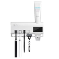 thumbnail image 1 of ACDANC Toothpaste Dispenser,Smart Uv Toothbrush Holders Wall Mounted,No Punch Wall Mount Toothbrush Holders,, 1 of 4