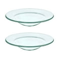 thumbnail image 1 of ACDANC Transparent Glass Plate Replacement Oil Warmer Dish Wax Melt Warmer Liner Dish Round Glass Dish Candle Warmer Bowl Plate Wax Tray for Scented Wax Aroma Lamp Wax Melter Kitchen Utensils, 1 of 6