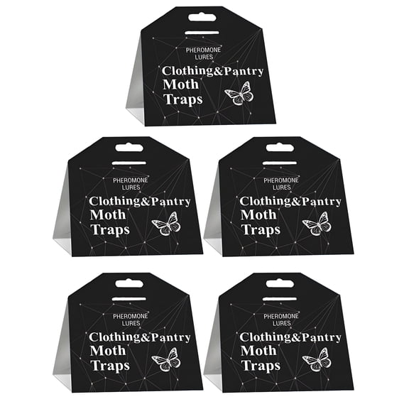 ACDANC Trap Pantry Clothes Moth Traps Sticky Glue Traps for Effective Clothes Moth Control Eco-friendly Odorless Safe to Use Professional-grade for Closet