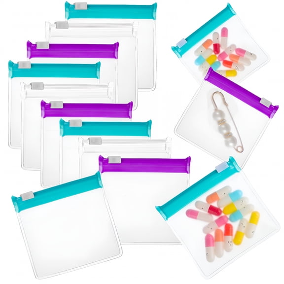 ACDANC Travel Pill Organizer EVA Purple General Users Travel 30Pcs 2.8X2.8In