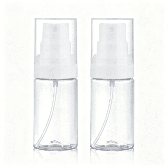 ACDANC Travel Spray Bottle 2 Pack 1.35Oz / 40Ml Small Fine Mist Spray Bottles | Empty Mini Spray Bottles Refillable Plastic Travel Bottle - Leak Proof - for Face Toner,Hair Mist,Plants,Cleaning