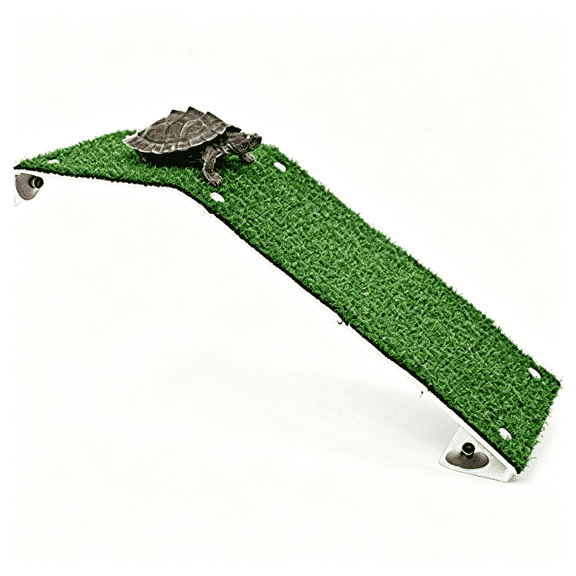 ACDANC Turtle Basking Platform Ramp-Also Great for Frogs,Newts,Salamanders,And Axolotls-Basking Platform for Aquatic Turtles-17.5" X 6"