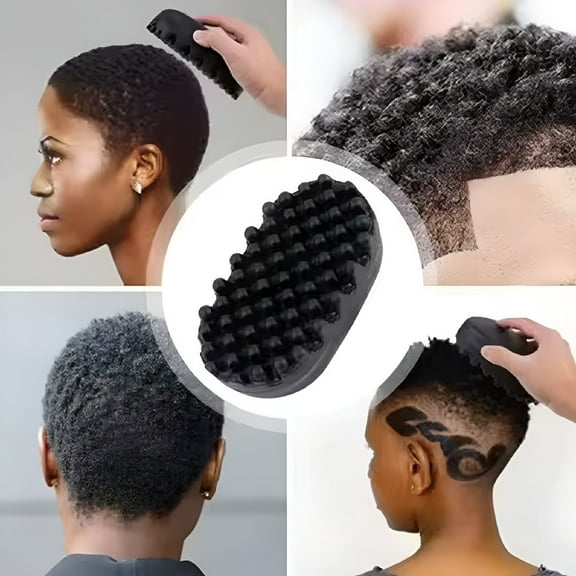 ACDANC Twist Hair Styling Brush Small Afro Tight Coils Curls Short Hair Wash