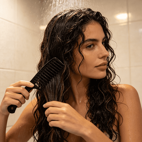 ACDANC Two Set Large Wide Tooth Comb Detangling Wet Or Dry Combs for Shower, Hair Styling Brush for Natural, Curly, Long Hair for Women and Men Wide Tooth Comb for Wet Hair