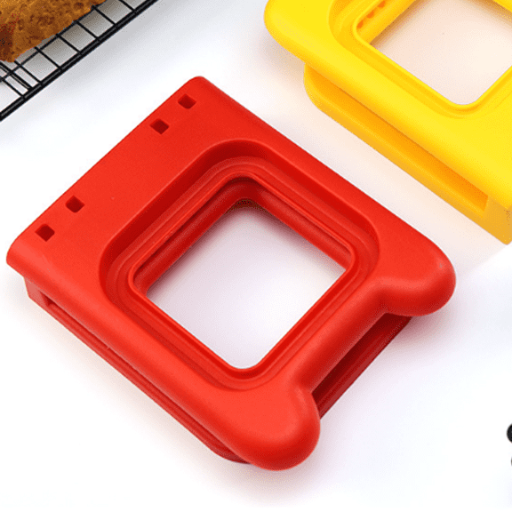 ACDANC Uncrustables Maker,Square Sandwich Cutter,Easy Press Toast Bread Mold for Perfectly Crustless Sandwiches,Easy-to-Clean Sandwich Press