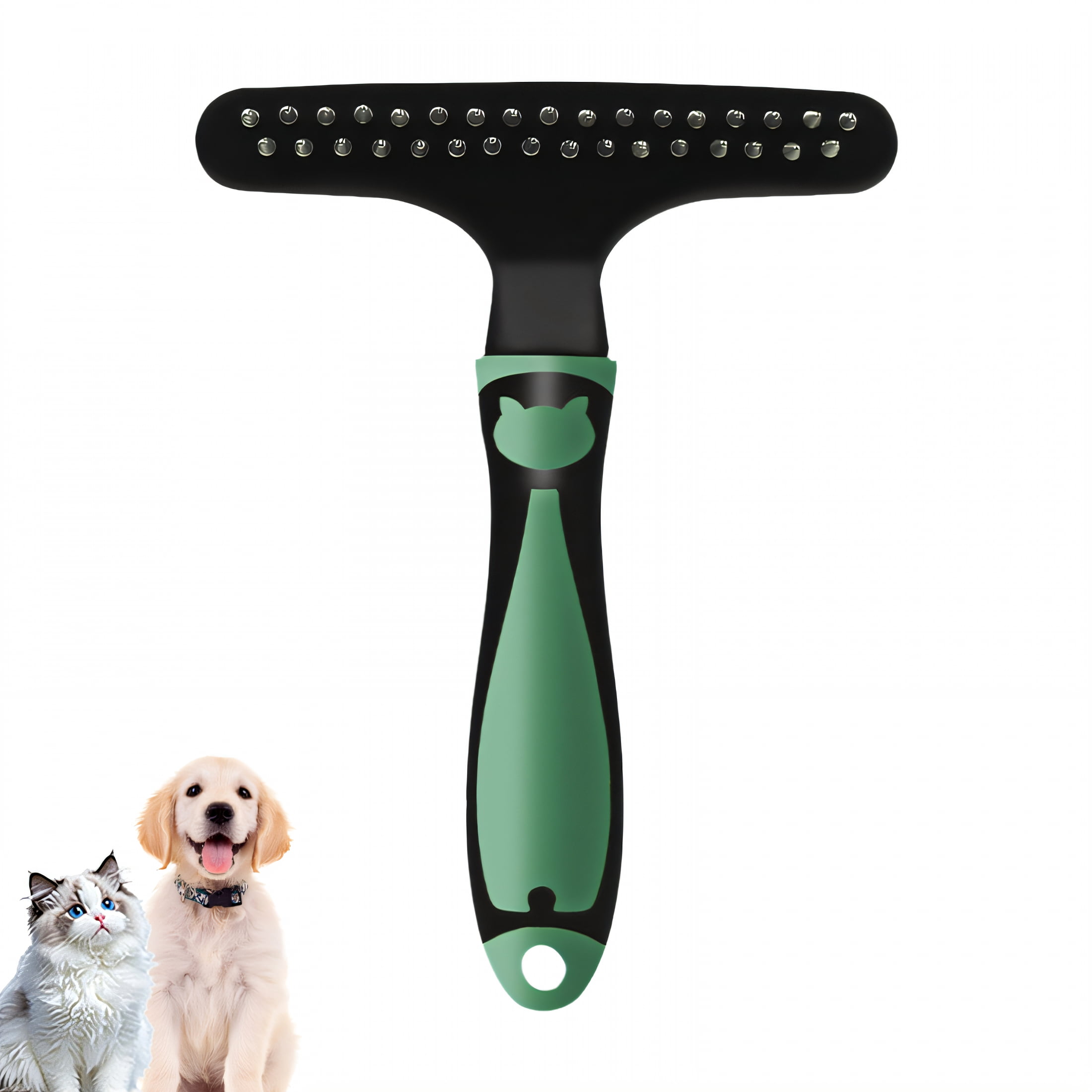 ACDANC Undercoat Rake for Dogs,Comfortable Feel Dog Brush,Stainless ...