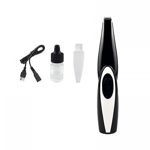 ACDANC Usb Rechargeable Low Noise Electric Pet Trimmer, Dog Grooming Clippers for Trimming the Hair Around Paws, Eyes, Ears, Face, Rump
