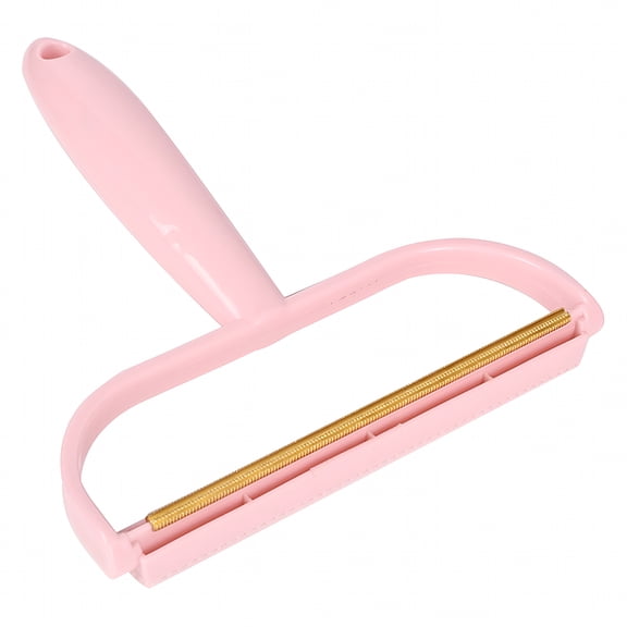 ACDANC Velvet Shaver Manual Fuzz Clothes Lint Removers Sweater Fabric Comb Brush Plastic Pink