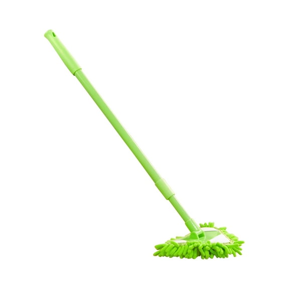 ACDANC Wall Cleaner Mop with Long Handle,3-in-1 Ceiling Cleaning Tool Duster for Painted Walls,Baseboard,Window,Floor (Green)