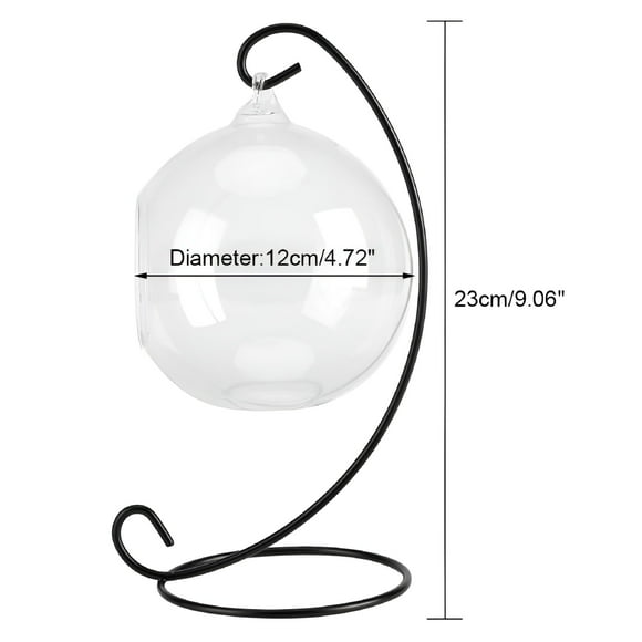 ACDANC Wall Hanging Glass Air Plant Terrarium