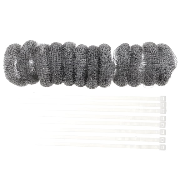 ACDANC Washing Machine Filter Washer Lint Traps Snare Mesh Hose Solvent Stainless Steel 12 Sets
