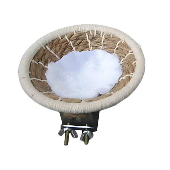 ACDANC Weave Bird Breeding Nest Hatching Box for Parakeets, Canaries, Finches, Linen Rope