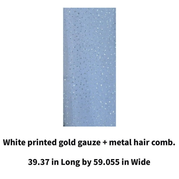 ACDANC Wedding Veil,Single-Layer Veil,Attached Comb Veils for Women Wedding,Style 1