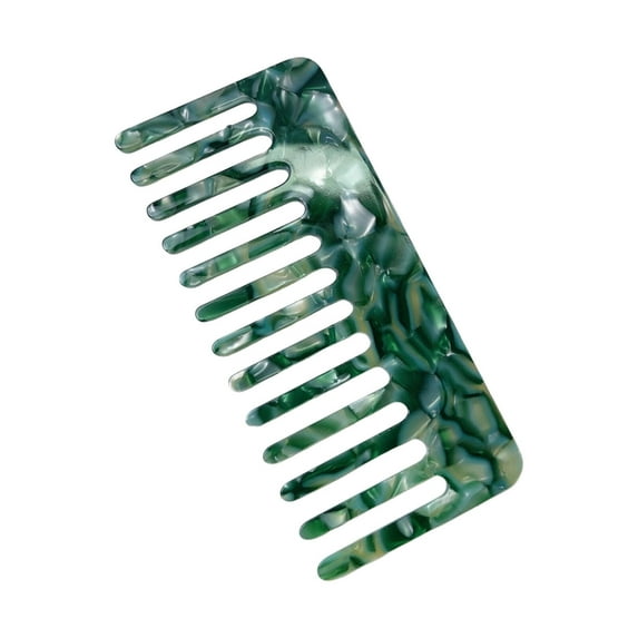 ACDANC Wide Tooth Comb Nostalgic Trend Flair Wet Hair Brushes for Women Anti-Static Technology Curly Hair Brush Style 4