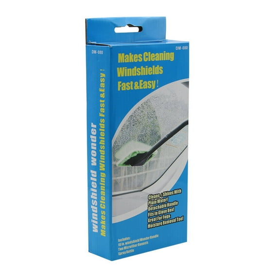 ACDANC Windshield Cleaner Tool,Lightweight Car Windshield Cleaner Tool,180°Rotating Microfiber Car Windshield Cleaner Tool