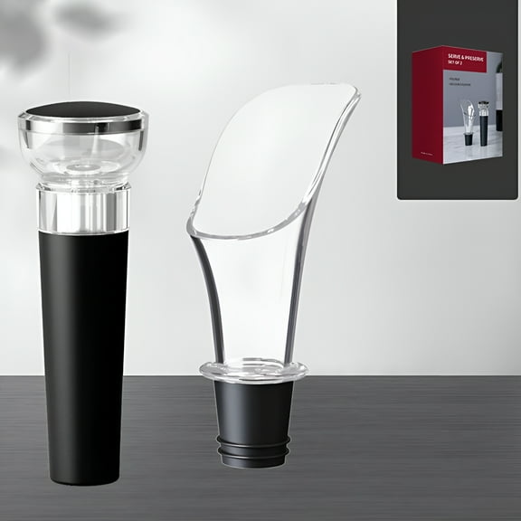 ACDANC Wine Aerator Wine Aerator Pourer Spout Wine Aerator Pourer And Vacuum Stopper