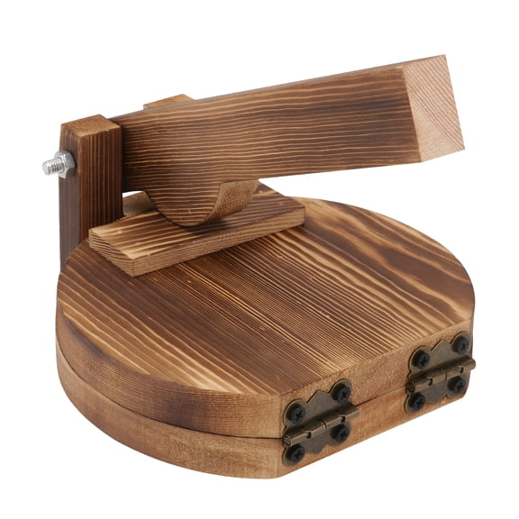 ACDANC Wood Tortilla Press Dough Presser Round Mexican Tortilla Dumpling Press Maker Tortilla Maker For Crepe Pancake Pan Crispy Popiah Pie Ravioli