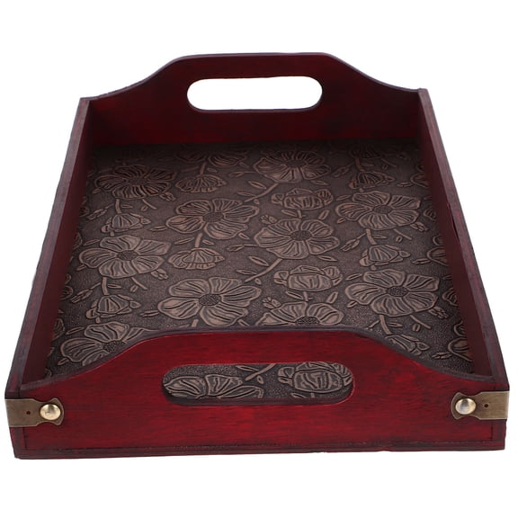 ACDANC 2026 New Wooden Pallet Decor Decorative Serving Tray Platter Antique Trays Bread Fruit Tea Cup Table for Serving,Home Decor,Tea Time,Coffee Table,Party Display