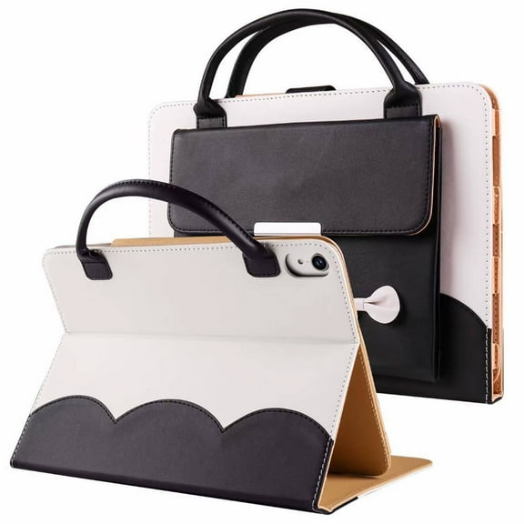 ACDANC for Ipad 10Th Generation Case with Keyboard,Handbag Design for Ipad 10Th Gen Case,Protection Shell for Ipad 10.9 Case,Black