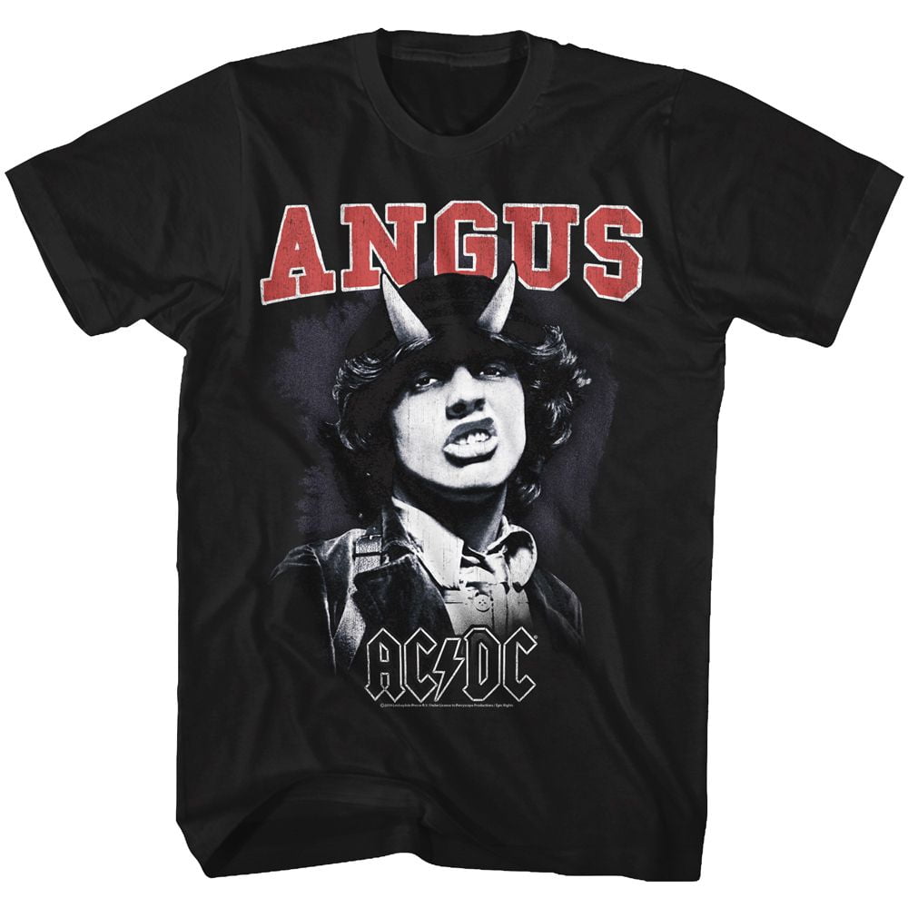 AC/DC Angus Black Adult T-Shirt Lt - Walmart.com