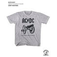 thumbnail image 1 of ACDC ABOUT TO ROCK AGAIN XL T-shirt Gray Heather Child Boy's Girl's Short Sleeve T-shirt, 1 of 2